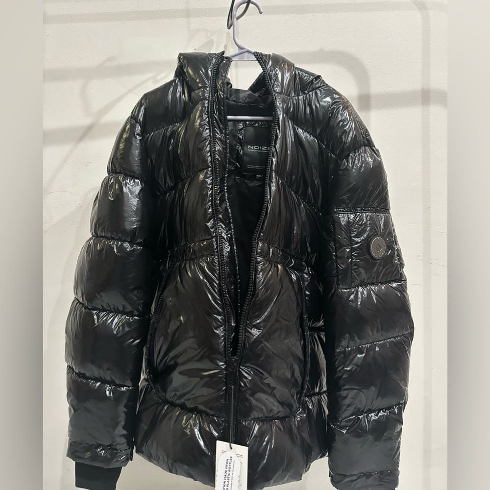 Noize Medium Black Puffer Coat